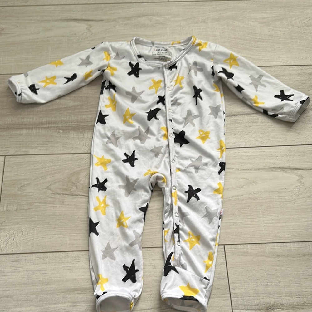 Posh Peanut OG Star Scribble Print Pajama